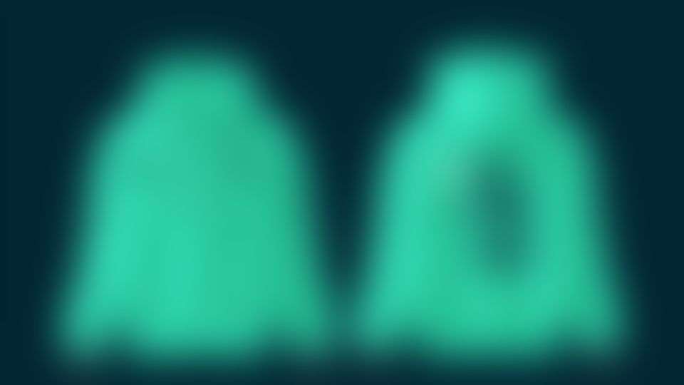 A heavily blurred cover image for a confidential identity project
